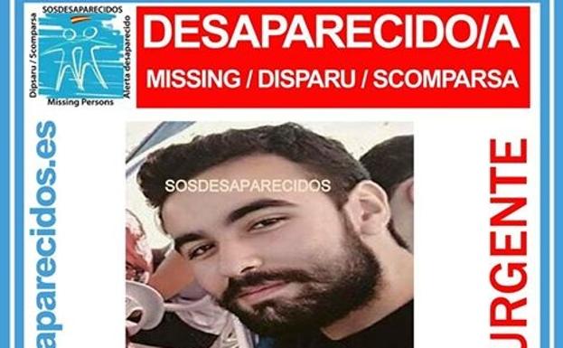 Cartel con la información de José Álvarez Carballo.