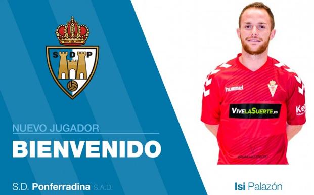 La Ponferradina incorpora a Isi Palazón.