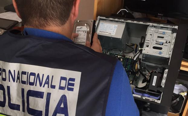 Investigación de la Policía Nacional. /leonoticias