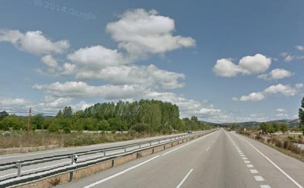 Imagen de la carretera CL-631./Google