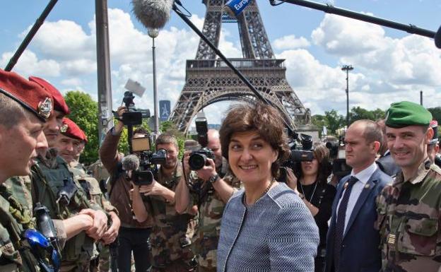 Sylvie Goulard, ministra de Defensa de Francia./Afp