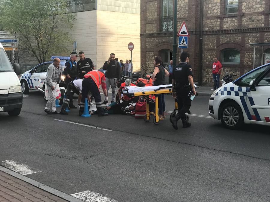 Atropello en la Avenida de la Magdalena