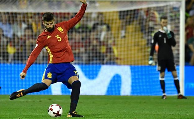 Gerard Piqué./Afp