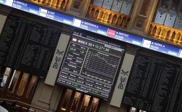 La Bolsa de Madrid. /Efe