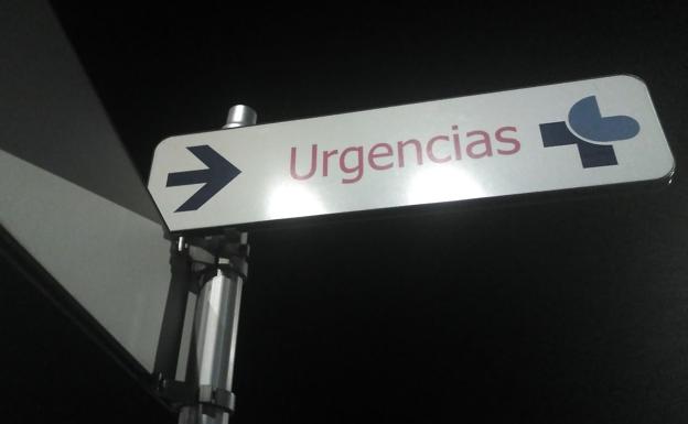 Entrada de Urgencias./