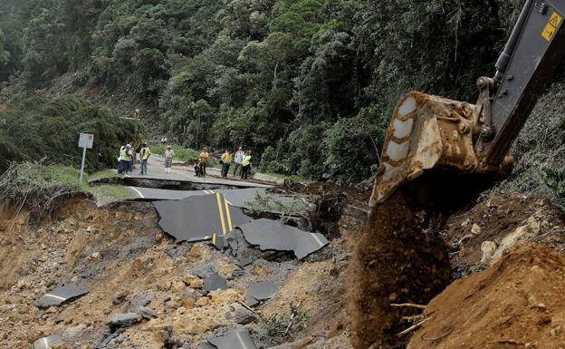 Trabajos en una autopista de Costa Rica. /Juan Carlos Ulate (Reuters)