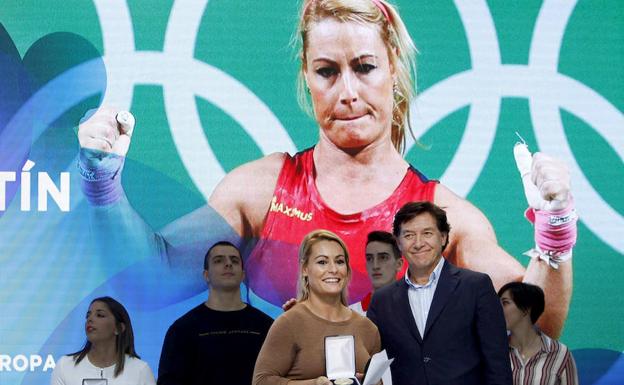 Lidia Valentín se impone en la Copa de la Reina. /EFE