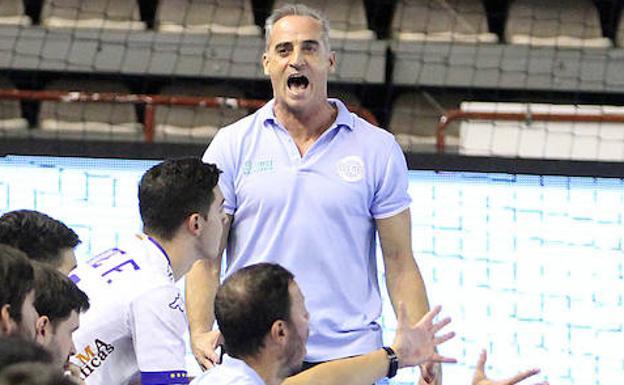 Rafa Guijosa, durante un partido./