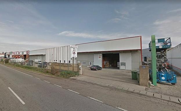 Imagen del almacén de La Praviana en León./