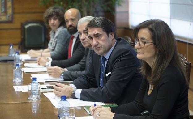 Reunión del Consejo de Diálogo Social./Junta CyL