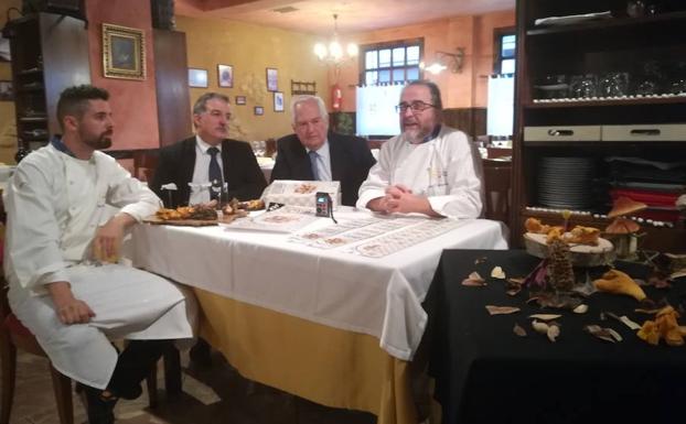 Presentación de estas jornadas Buscasetas en Astorga./