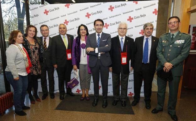 Inauguración de las Jornadas Técnicas organizadas por Cruz Roja./Campillo