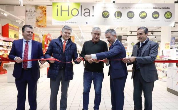 Momento de la inauguración. /