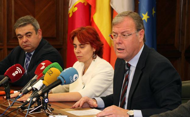 Silván, durante la rueda de prensa.