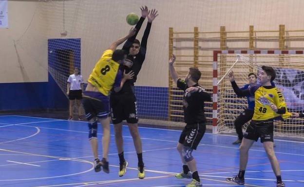 Lance del partido./