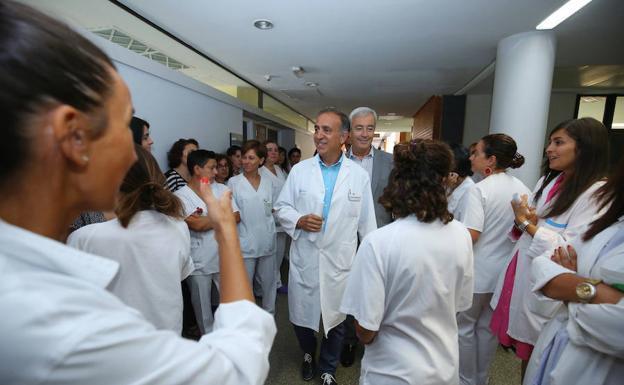 Profesionales sanitarios./César Sánchez