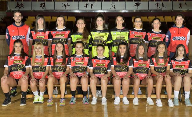 Conjunto cadete del Cleba.