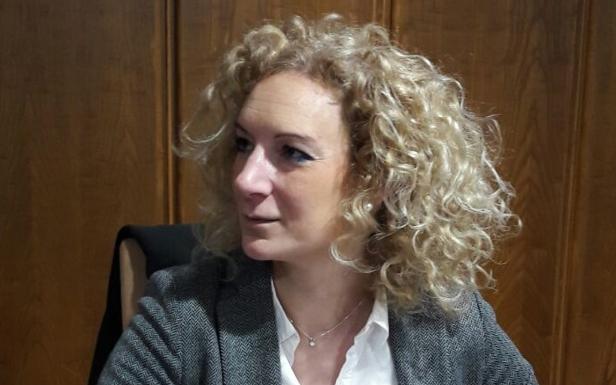 La concejala de Ciudadanos en Ponferrada, Ruth Santín./