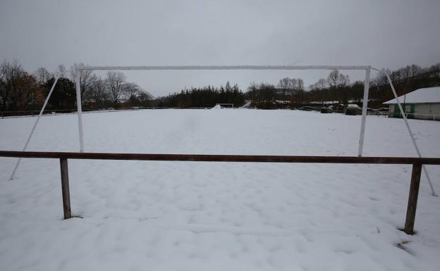a localidad de Páramo del Sil, afectada por el temporal de nieve. /César Sánchez