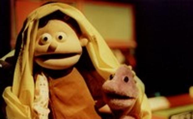 Una de las marionetas de la obra /