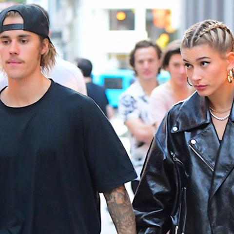 Justin Bieber y Hailey Baldwin, de paseo./Bekia