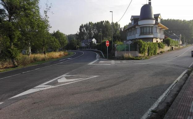 El PRB pide la construcción de una glorieta en la entrada a Toral de Merayo desde la N-536