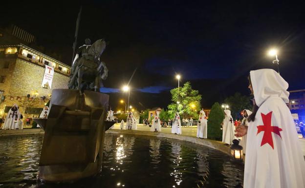 ponferrada recrea su pasado templario