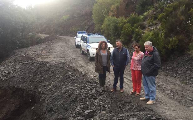 Ponferrada pide apoyo a Junta y Diputación para convertir en carretera la pista de San Cristóbal a Peñalba