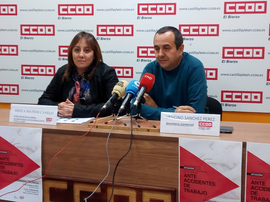 El Bierzo registró 643 accidentes laborales en el primer semestre del año, sólo siete graves