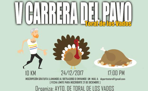 Toral de los Vados abre inscripciones para la Carrera del Pavo
