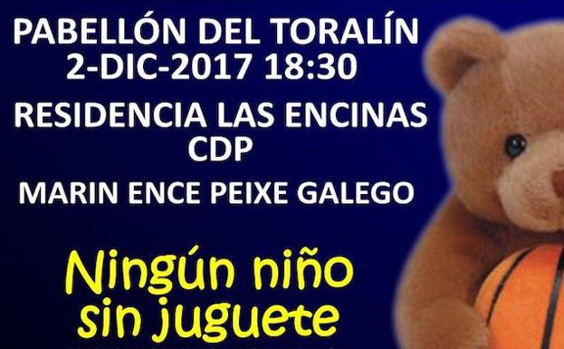 Lanzamiento de peluches en el Toralín para que ningún niño se quede sin juguete