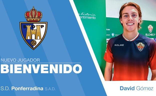 La Ponferradina ficha al portero David Gómez
