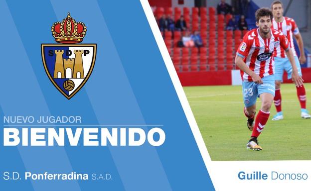 La Ponferradina incorpora al extremo Guille Donoso