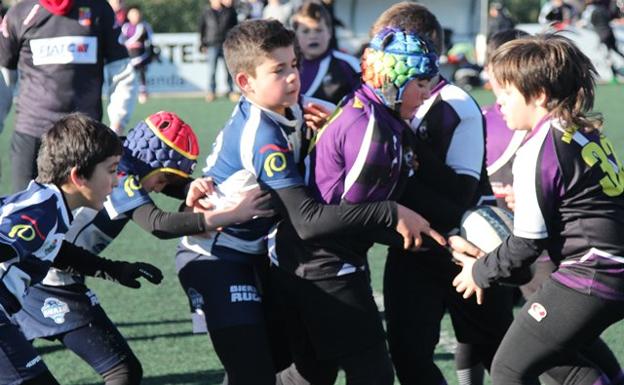 La cantera de Bierzo Rugby toma protagonismo en marzo