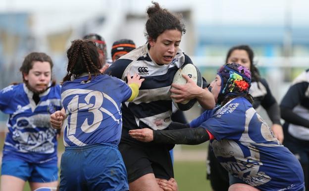 Las chicas de Bierzo Rugby saldan sus partidos de la Copa Promoción con derrota