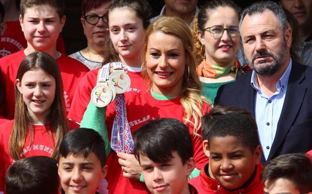 Camponaraya pedirá a la Junta que Lydia Valentín sea «la embajadora de Castilla y León en el mundo»