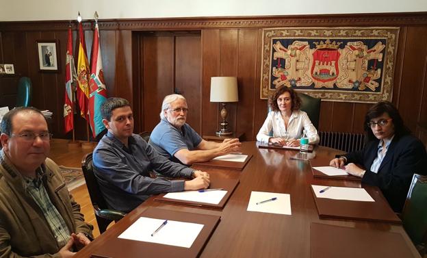 Ponferrada muestra su apoyo a los trabajadores de la central de Compostilla