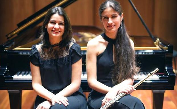Concierto de flauta y piano en la temporada de Juventudes Musicales