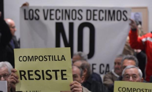 Los vecinos de Compostilla denuncian ante la Unión Europea las «irregularidades» de la red de calor