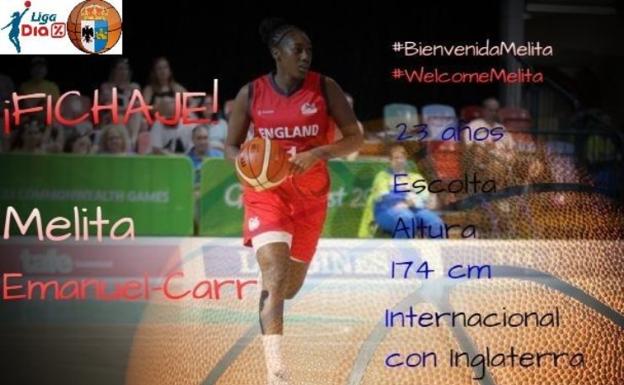 Melita Emanuel-Carr, formación NCAA para el perímetro de Pajariel Bembibre