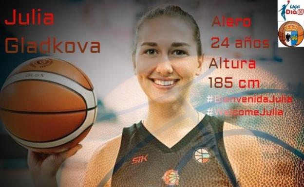 Julia Gladkova, refuerzo de lujo para la línea exterior del Pajariel Bembibre