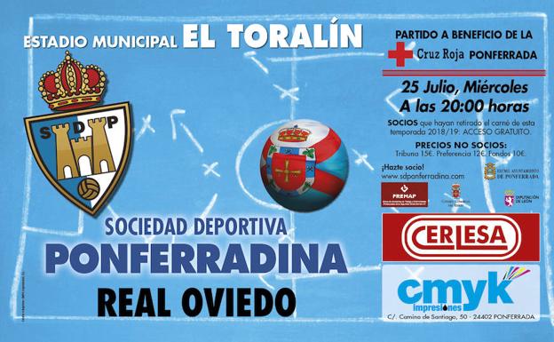 La Deportiva se estrena en El Toralín a beneficio de Cruz Roja
