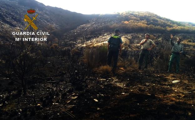 Detenido un vecino de Madrid como supuesto autor del incendio en La Cabrera en agosto de 2017