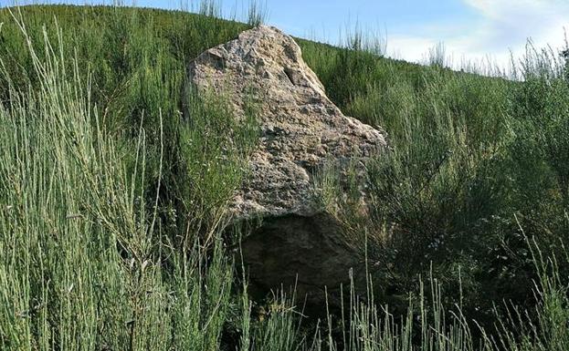 Villafranca pide la protección del supuesto menhir y que se incluya en las listas de patrimonio