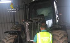 Recuperan un tractor robado en junio en Cabañas Raras y detienen a los autores del hurto