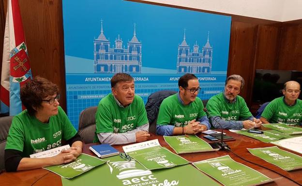 Ponferrada se pone en marcha para ayudar a la Aecc