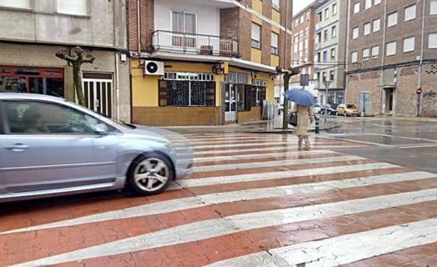 Cs reclama una mejora de los pasos de peatones y cruces para reducir los atropellos en Ponferrada
