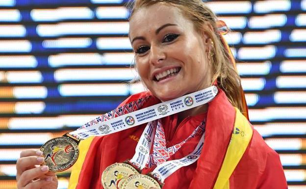 Lydia Valentín, nominada a mejor halterófila del mundo