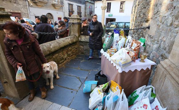 Cacabelos volverá a recoger alimentos para animales en la tradicional bendición de San Antón