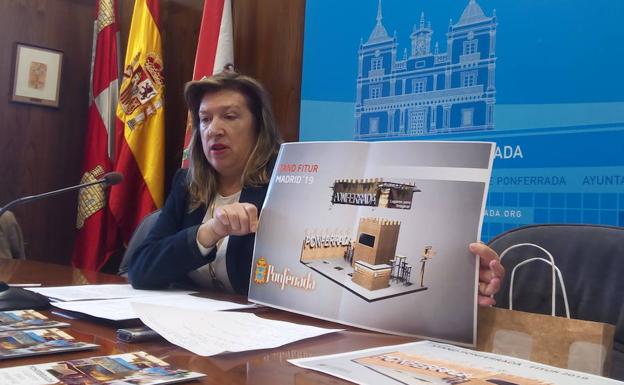 Ponferrada 'se vende' en Fitur como ciudad de los Caminos y promociona el turismo sostenible y de naturaleza